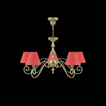 Люстра 5*E14 40Вт Золото Антик IP20 Classic 17 E3-05-H-LMP-O-26 Maytoni