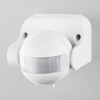 Инфракрасный датчик движения 12m 1,8-2,5m 1200W 180° белый IP44 (a034065) Elektrostandard