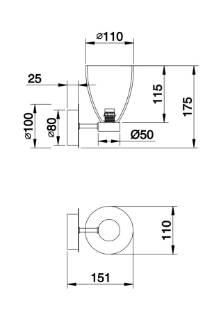 Бра 1*G9 40Вт Хром IP20 Ralar MOD068WL-01CH Maytoni