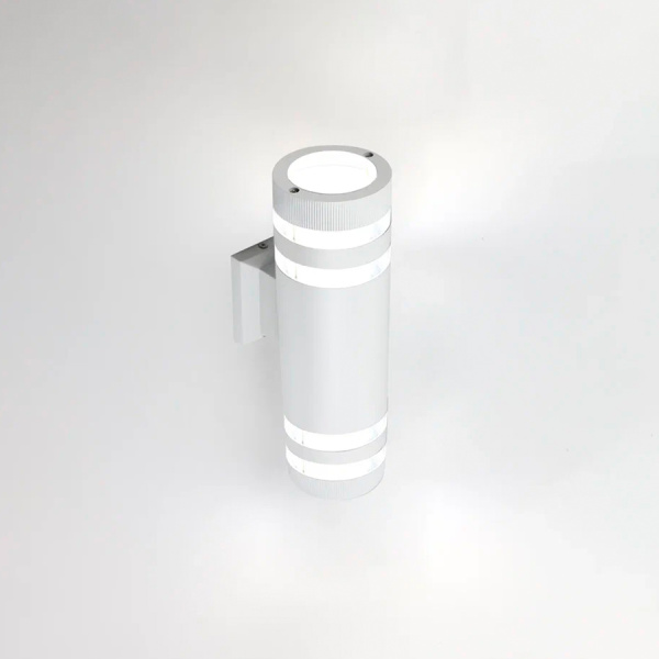 Фасадный светильник General GWL-2Е27-M-IP65 Белый С двойным боковым рассеивателем Игнис General