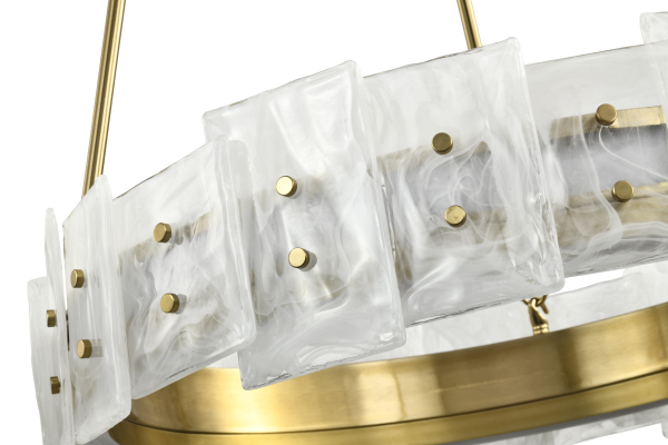 Люстра CLOUD-STONE ZRS.90610.60 50Вт 4000K IP20 Гальваническая Латунь Zortes