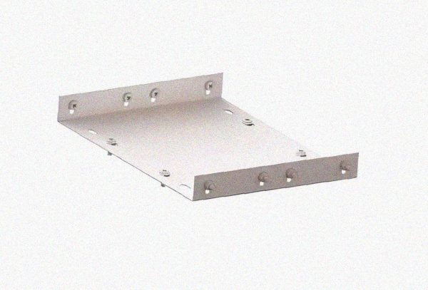 Соединитель лотковый замковый СЛЗ-200х50х1,0 УТ1,5, оцинкованный лист, S1,0