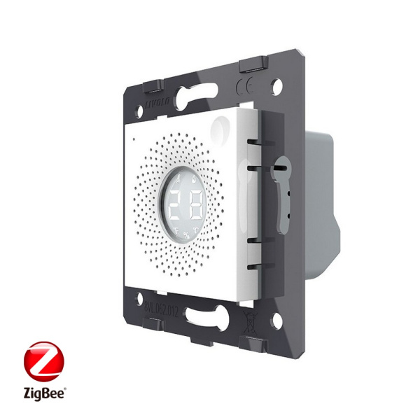 Датчик температуры и влажности ZigBee, цвет белый (механизм) Livolo Датчик температуры и влажности ZigBee, цвет белый (механизм) Livolo