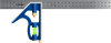 300 мм Комбинированный многофункциональный угольник. Серия Профессионал. ЗУБР