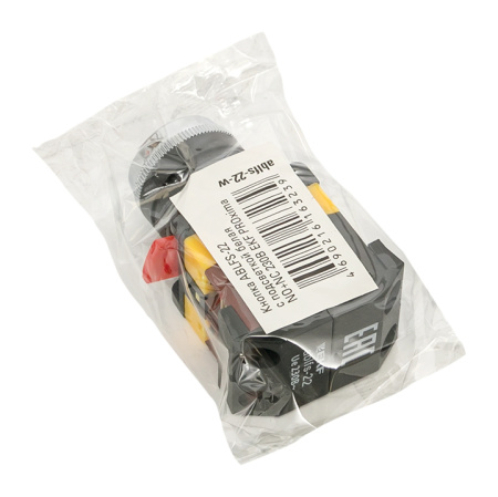 Кнопка ABLFS-22 с подсветкой белый NO+NC 230В PROxima EKF