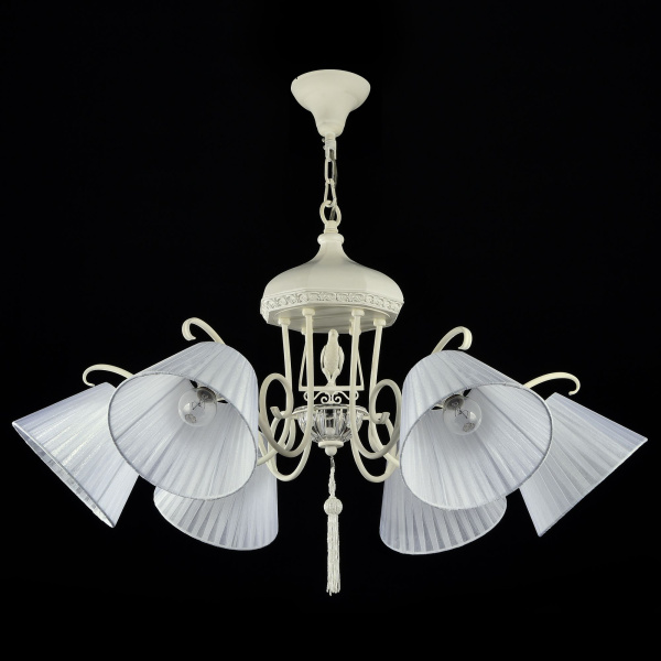 Люстра 6*E14 40Вт Матовый Белый IP20 Cella ARM031-06-W Maytoni