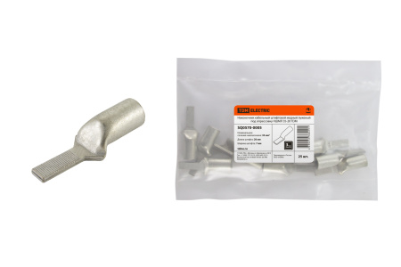 Наконечник кабельный штифтовой медный луженый под опрессовку НШМЛ 35-7x20 TDM