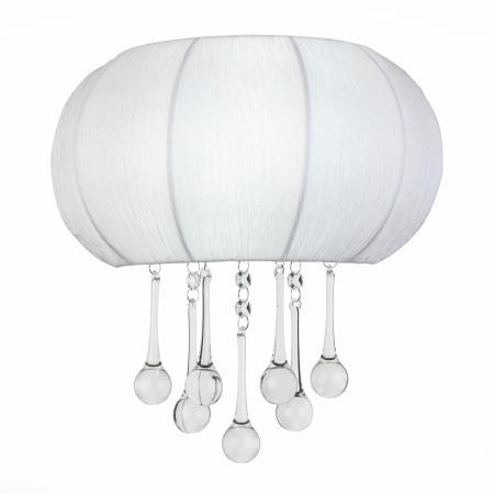 Бра Хром/Белый, Прозрачный E14 2*40Вт SL350.051.02 ST LUCE