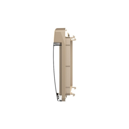 Влагозащитная крышка для розетки золотая Livolo