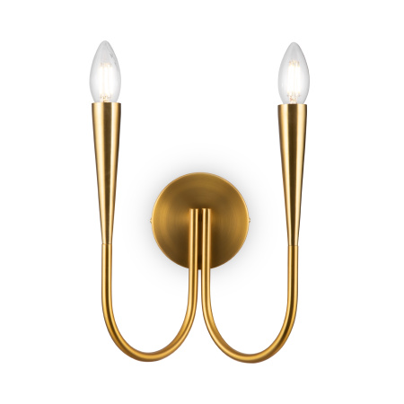 Настенный светильник (бра) 2*E14 40Вт Латунь IP20 Branches FR5253WL-02BS Freya