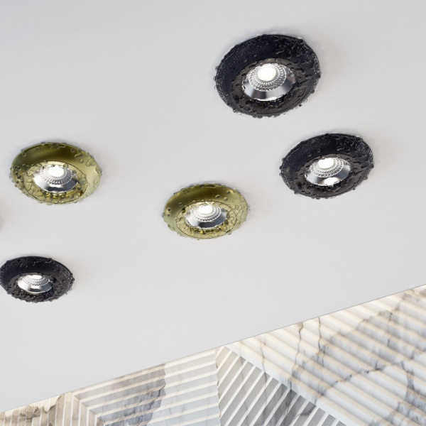 Св-к встр.влагозащ.IP44 GU10 50W 220V WATER черный NOVOTECH