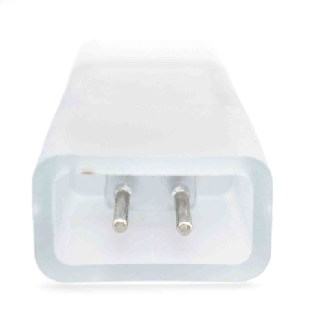 09-21 Коннектор ПВХ для прямого соединения отрезков одноцветного двустороннего светодиодного неона (8.5*18.5мм), арт. 10-76/77/78/79/80 APEYRON