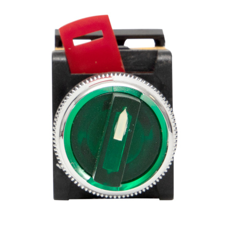 Переключатель ANLC-22 2P зеленый с подсветкой 380В NO+NC PROxima EKF