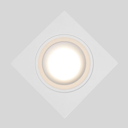 Встраиваемый точечный светильник 1091/1 MR16 9 Вт IP20 белый 93(75)х70 Elektrostandard