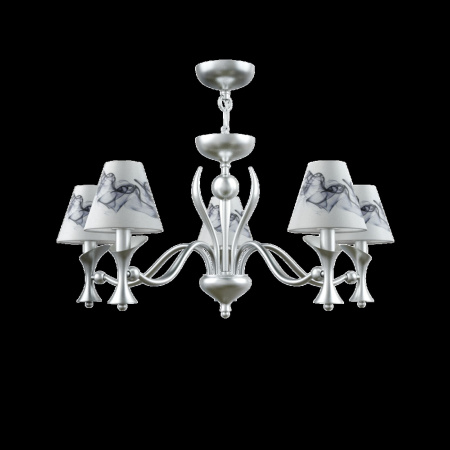 Люстра 5*E14 40Вт Хром IP20 Modern 12 M3-05-CR-LMP-O-10 Maytoni