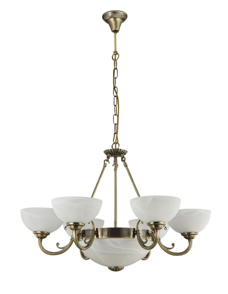 Подвесной светильник 9*E27 60Вт Бронза IP20 Herbert FR2012-PL-09-BZ Freya