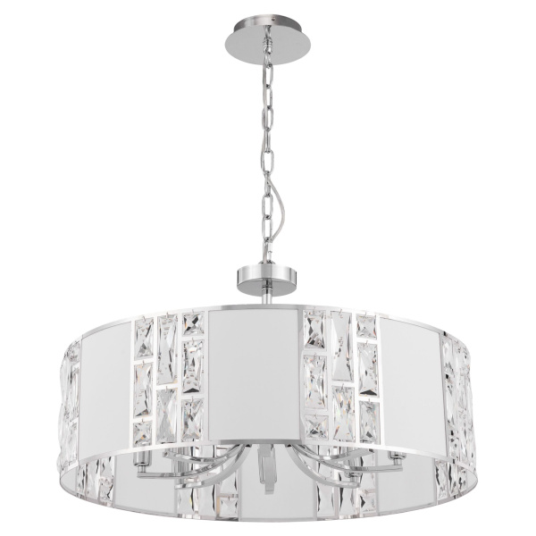 Подвесной светильник 8*E14 60Вт Хром IP20 Mercurio MOD028PL-08CH Maytoni