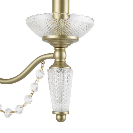 Настенный светильник (бра) 1*E14 40Вт Золото IP20 Zoe FR2009WL-01G Freya